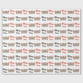 Sloth Christmas Animals Niedlich Sloth Wrapp Geschenkpapier (Flach)