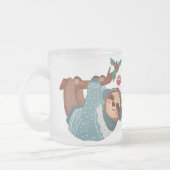 Sloth Christmas Coffee Tasse (Links)