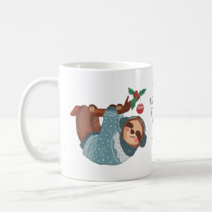 Sloth Christmas Kaffeetasse