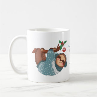 Sloth Christmas Kaffeetasse