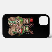 Sloth Christmas Merry Slothmas Sloth Lover Geschen Case-Mate iPhone Hülle (Rückseite (Horizontal))