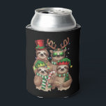 Sloth Christmas Merry Slothmas Sloth Lover Geschen Dosenkühler<br><div class="desc">Sloth Christmas Merry Slothmas Sloth Lover Geschenk</div>