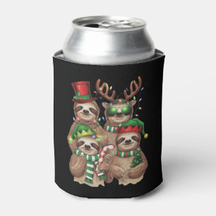 Sloth Christmas Merry Slothmas Sloth Lover Geschen Dosenkühler