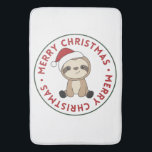 Sloth Christmas Snow Winter Animals Sloths Bath Ma Badematte<br><div class="desc">Der Faultier für Weihnachten mit Lichtern aus Märchen. Hübsche Tiere mit Geschenken und Schnee für den Urlaub. Auch lustig für Weihnachten im Juli. Slots sind niedliche Tiere und perfekt zu Weihnachten.</div>