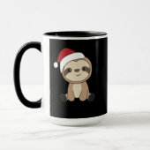 Sloth Christmas Snow Winter Animals Sloths Tasse (Links)
