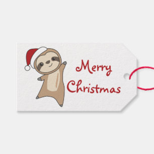 Sloth Christmas Snow Winter Animals Sloths Trucker Geschenkanhänger