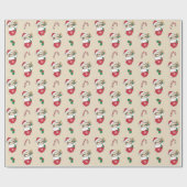 Sloth Christmas Snow Winter Animals Sloths Wrappin Geschenkpapier (Flach)