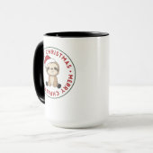 Sloth Christmas Snow Winter Animals Slots Tasse (Vorderseite Links)