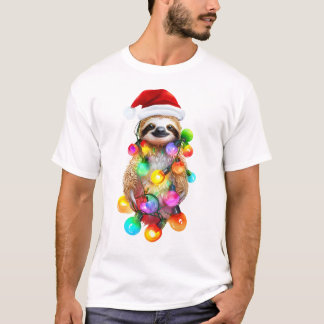 Sloth Christmas T - Shirt