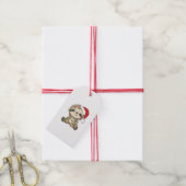 Sloth Christmas Winter Animals Sloths Geschenkanhänger (Mit Garn)