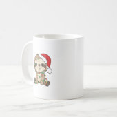 Sloth Christmas Winter Animals Sloths Kaffeetasse (Vorderseite Links)