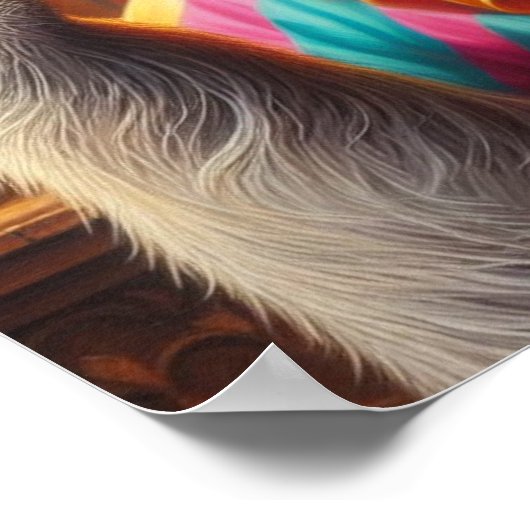 Sloth Clown Poster (Ecke)