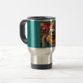 Sloth Clown Reisebecher (Vorderseite Links)