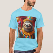 Sloth Clown T-Shirt (Vorderseite)