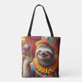 Sloth Clown Tasche (Rückseite)
