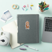 Sloth Coffee Aufkleber (iPad Hülle)