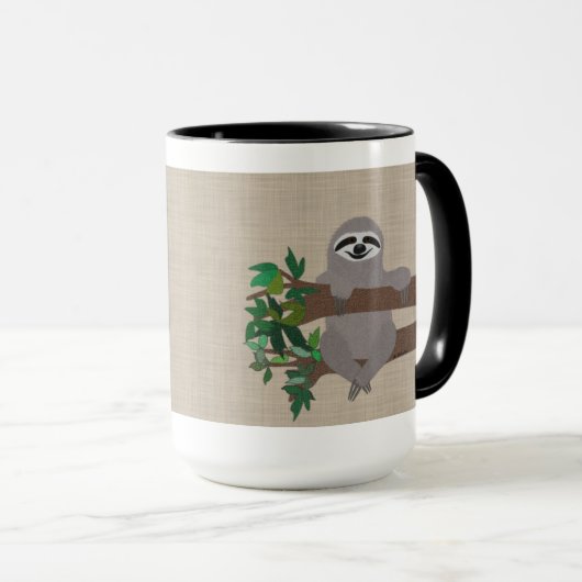 Sloth Combo Tasse (VorderseiteRechts)