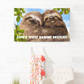 Sloth Couple Banner (Insitu)