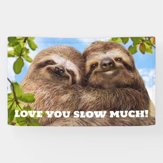 Sloth Couple Banner (Horizontal)