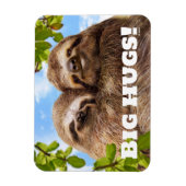 Sloth Couple Magnet (Vertikal)