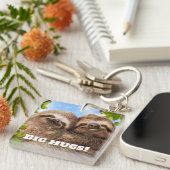 Sloth Couple Schlüsselanhänger (Vorderseite rechts)