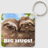 Sloth Couple Schlüsselanhänger (Rückseite)