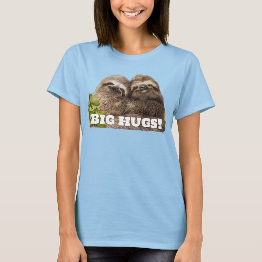 Sloth Couple T-Shirt (Vorderseite)