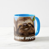 Sloth Couple Tasse (VorderseiteRechts)