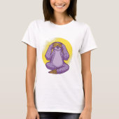 Sloth Covering Eyes T-Shirt (Vorderseite)