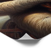 Sloth Cowboy Poster (Ecke)