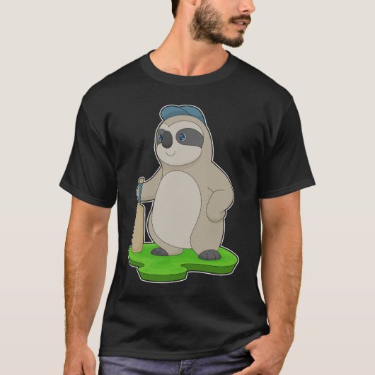 Sloth Cricket Cricket T-Shirt (Vorderseite)