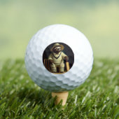 Sloth Cricket Player Golfball (Insitu T-Shirt)