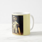 Sloth Cricket Player Kaffeetasse (VorderseiteRechts)