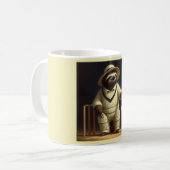 Sloth Cricket Player Kaffeetasse (Vorderseite Links)