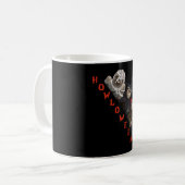 Sloth Custom Happy Halloween Shirt Sloth Graphic Kaffeetasse (Vorderseite Links)