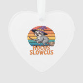 Sloth Cute Witch Funny Halloween Essential T-Shirt Ornament