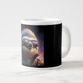 Sloth Cyberpunk Jumbo-Tasse (Vorderseite Rechts)