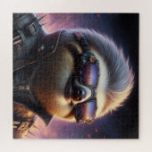 Sloth Cyberpunk Puzzle (Horizontal)
