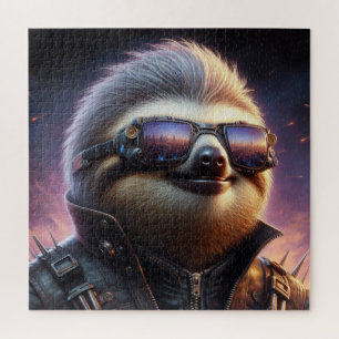 Sloth Cyberpunk Puzzle