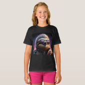 Sloth Cyberpunk T-Shirt (Vorne ganz)