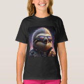 Sloth Cyberpunk T-Shirt (Vorderseite)
