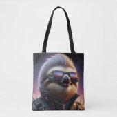 Sloth Cyberpunk Tasche (Vorderseite)