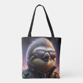 Sloth Cyberpunk Tasche (Rückseite)