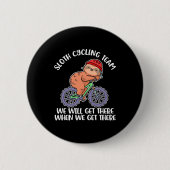 Sloth Cycling Team Button (Vorderseite)