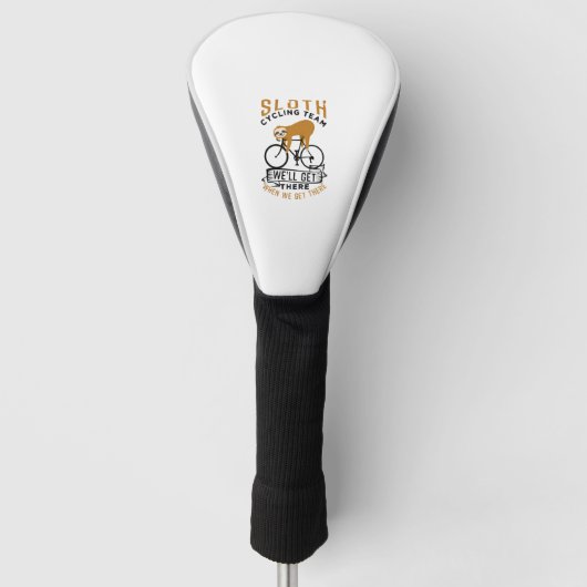 Sloth Cycling Team Golf Headcover (Vorderseite)
