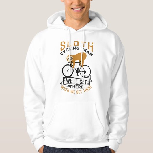 Sloth Cycling Team Hoodie (Vorderseite)