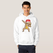 Sloth Dab Sticker Hoodie (Vorne ganz)