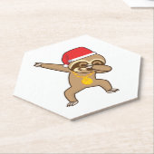 Sloth Dab Sticker Untersetzer (angewinkelt)