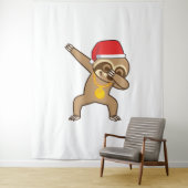 Sloth Dab Sticker Wandteppich (Beispiel)