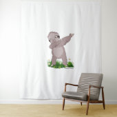 Sloth Dabs Wandteppich (Beispiel)